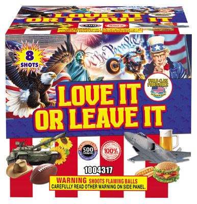 Love it or Leave it