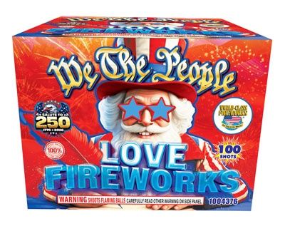 We The People Love Fireworks