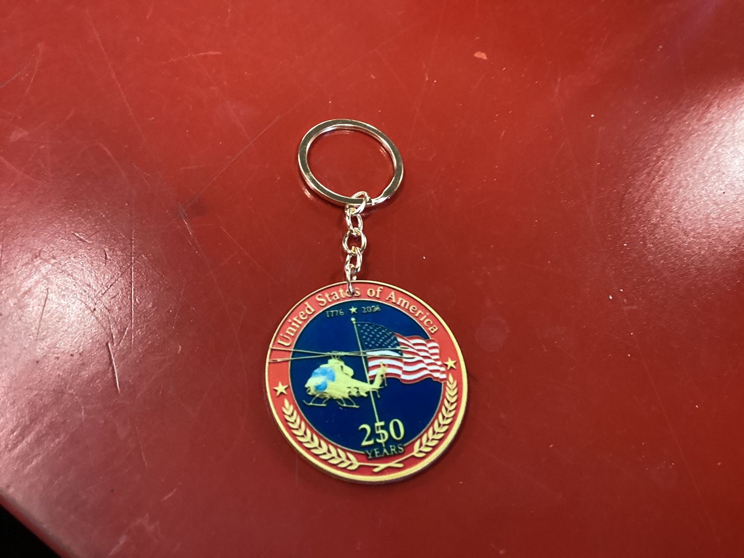 250th/keychain