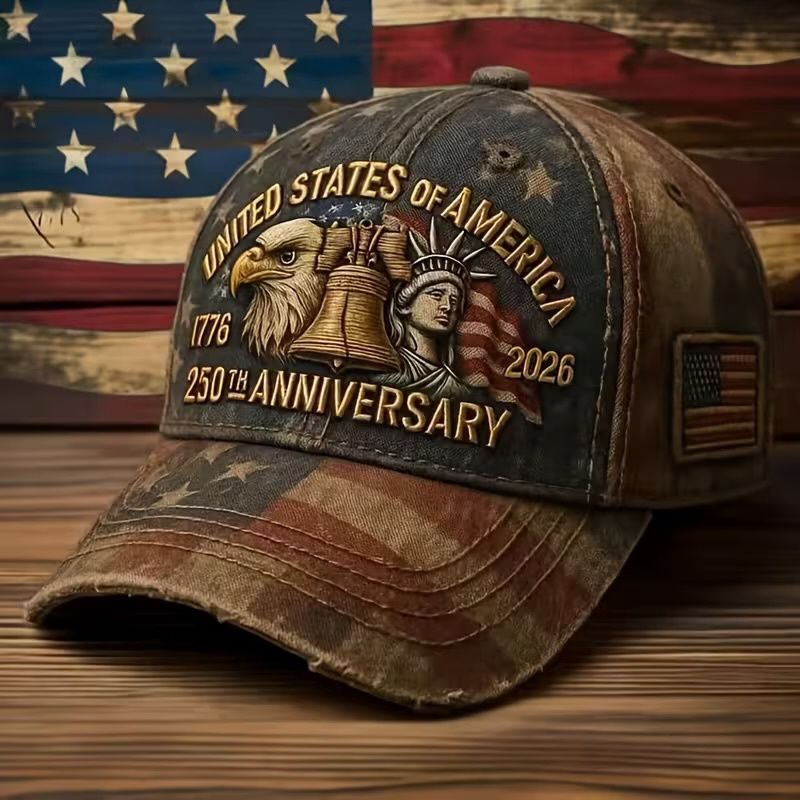250th hat/flag