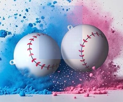 Gender Reveal Baseball