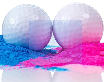 Gender Reveal Golf Balls