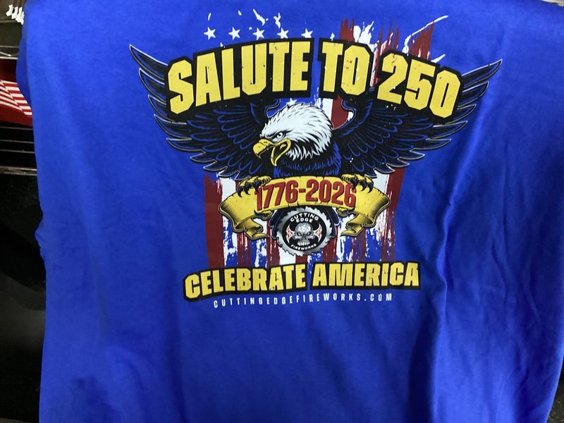 250 Shirt/blue salute