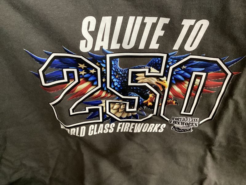 250 Shirt/gray salute