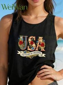 250th Floral Tank