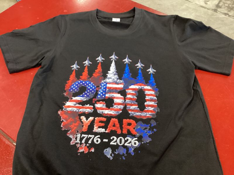 250th Black Shirt/jets