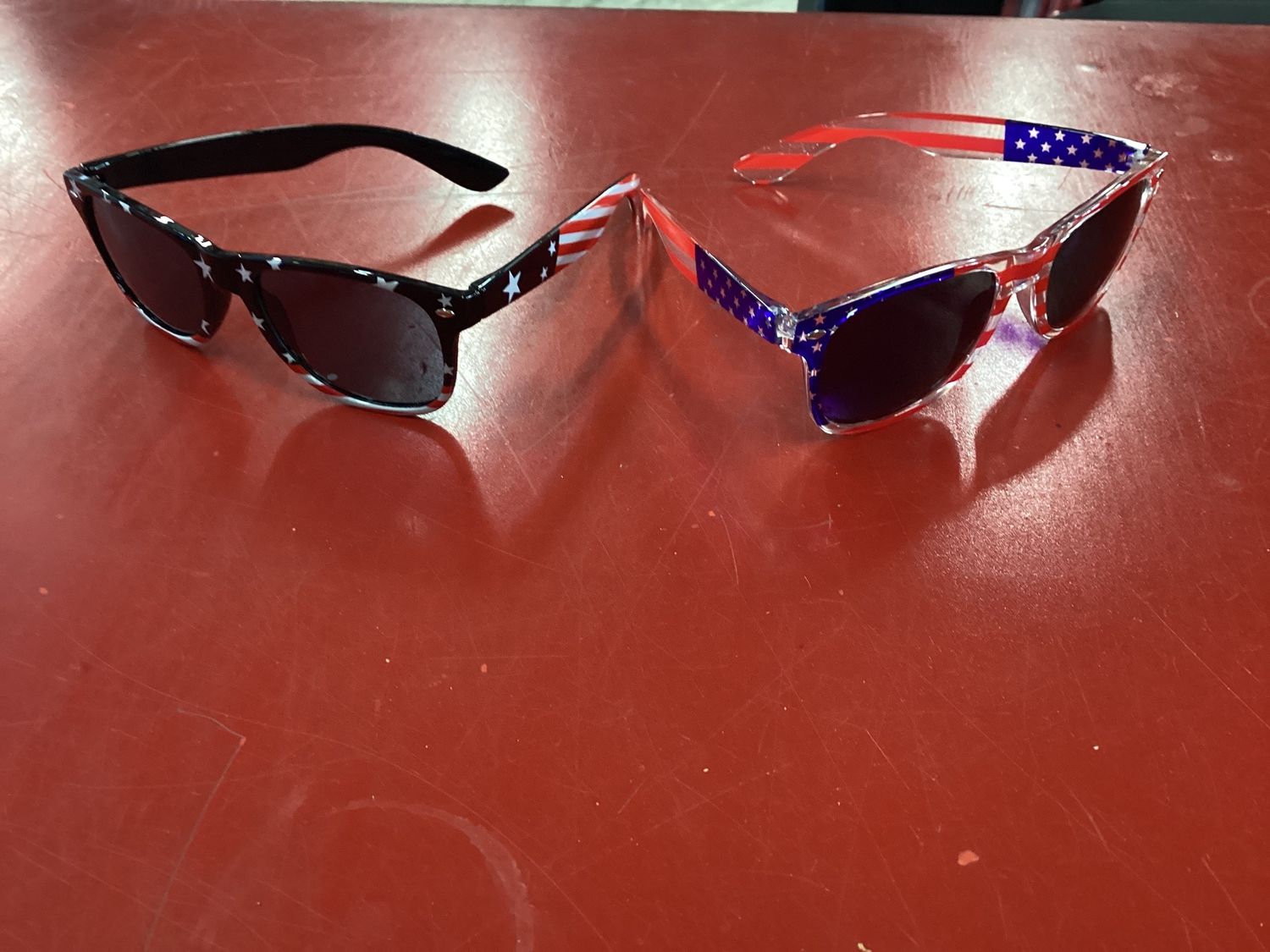 Sunglasses/flag/stars