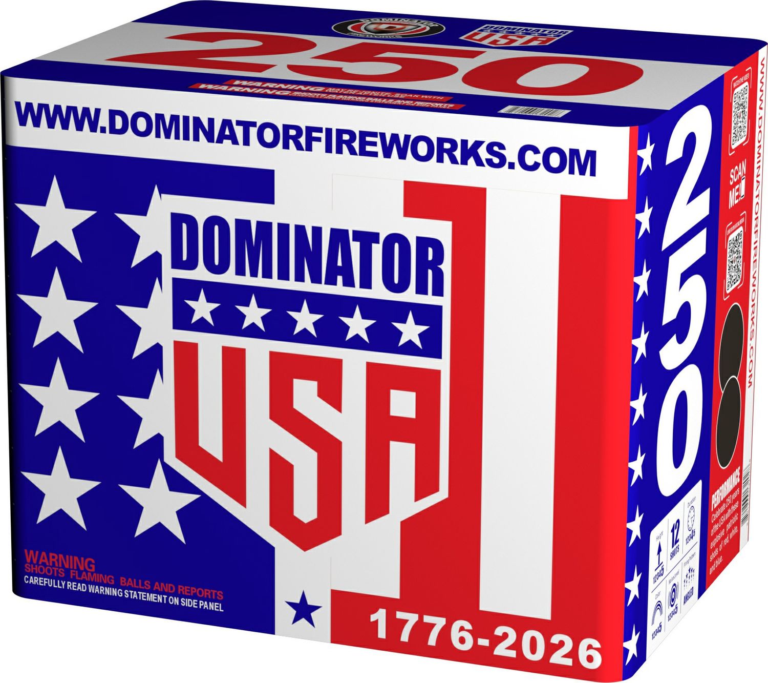 America's 250 12 shot 500 Gram 8/1