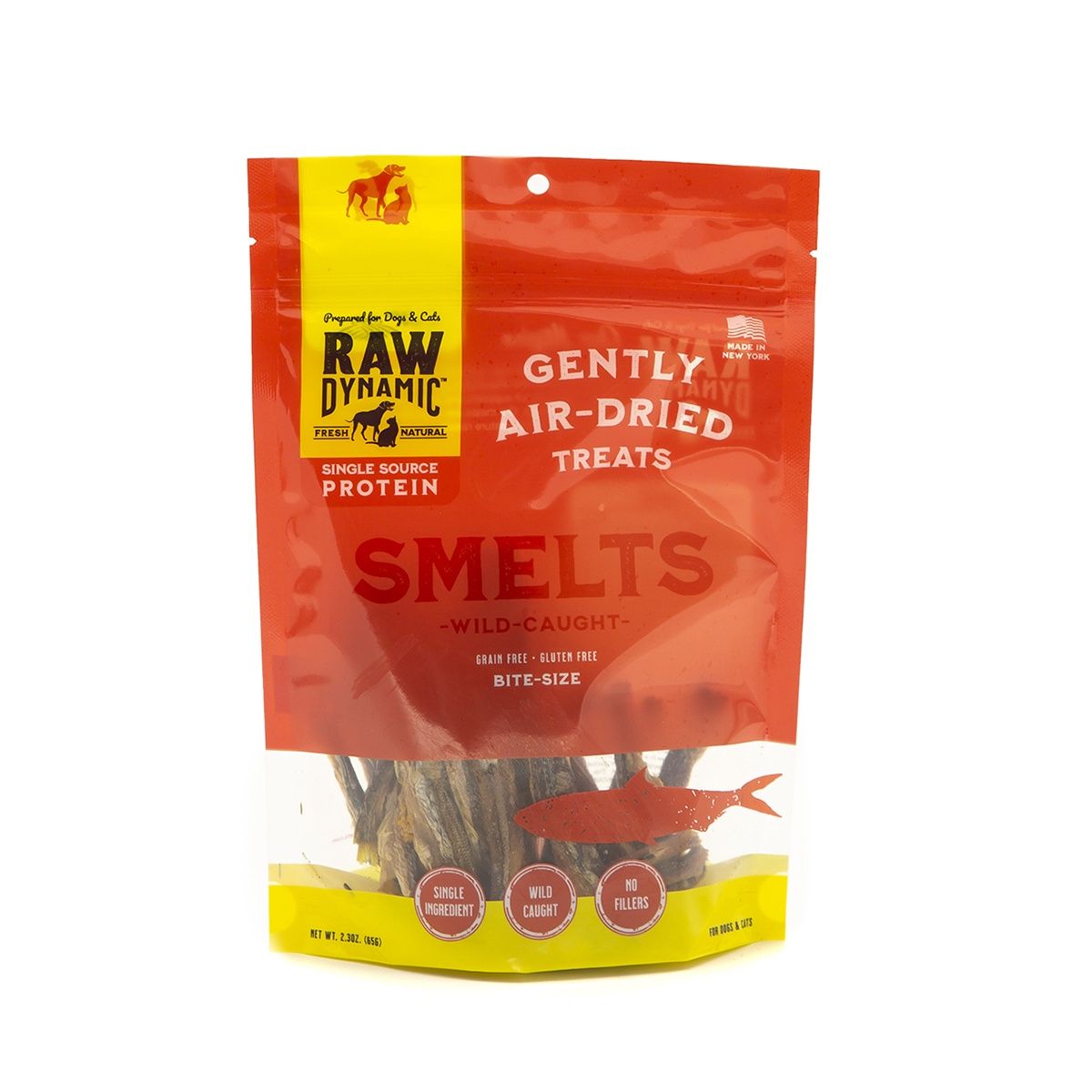 Raw Dynamic Single Ingredient Smelt Treats
