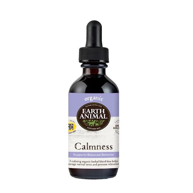 Earth Animal Dog &amp; Cat Calmness Herbal Remedy 2oz