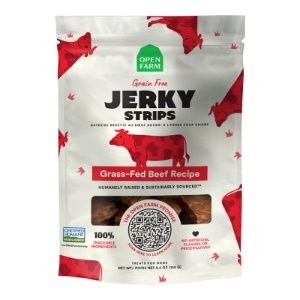 Open Farm Dog Jerky Strips Beef 5.6oz