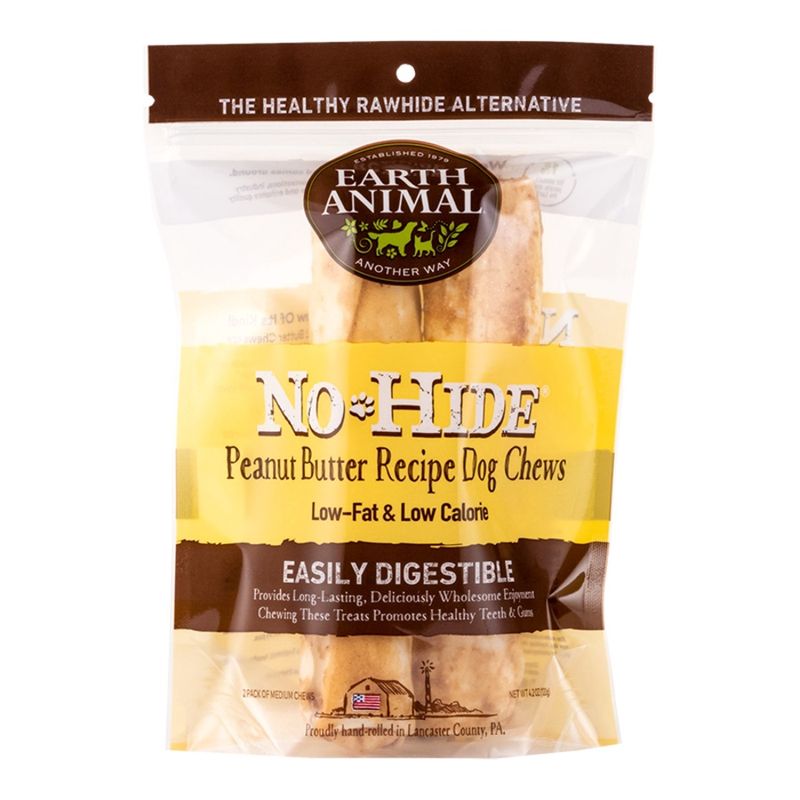 Earth Animal Dog No-Hide Chew Peanut Butter