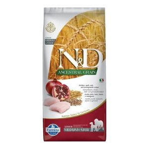 Farmina Dog Ancestral Grain Senior Chicken &amp; Pomegranate Medium &amp; Max 5.5lb