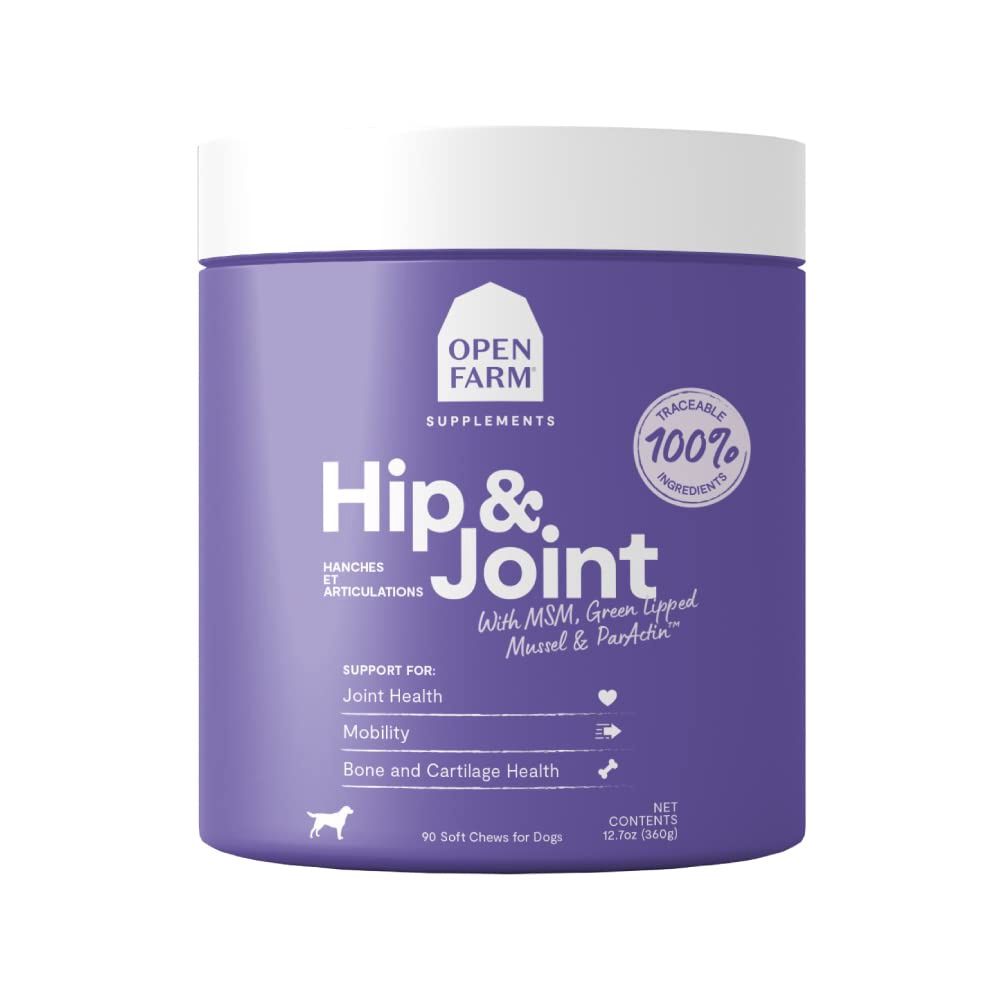 Open Farm Dog Supplement Chews Hip &amp; Joint 90count