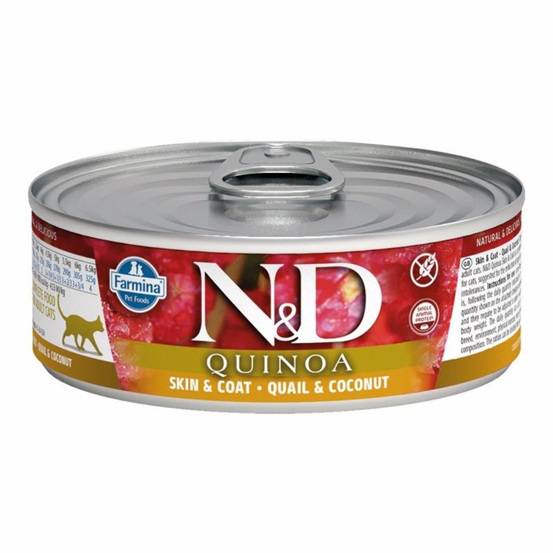 Farmina Cat Can Quinoa Quail &amp; Coconut 2.8oz