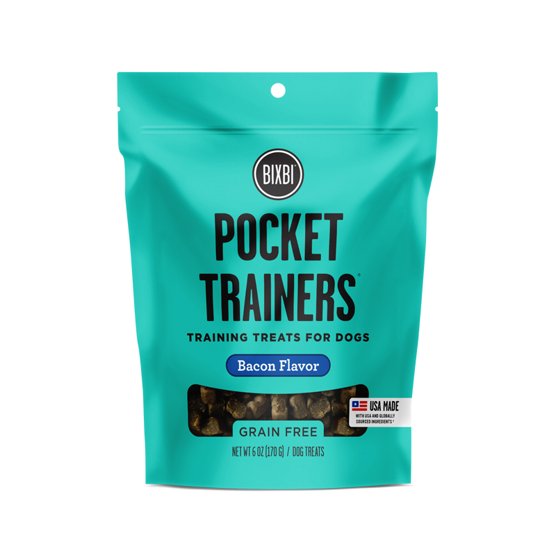 Bixbi Dog Pocket Trainers Bacon 6oz