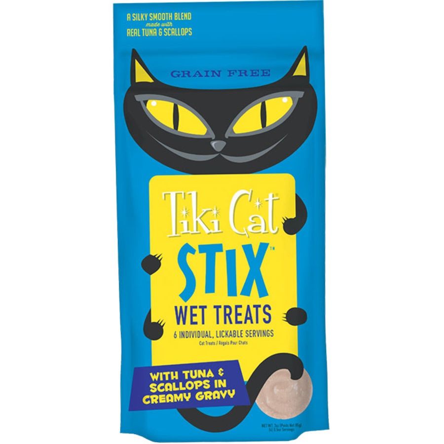 Tiki Cat Stix Tuna &amp; Scallop 3oz