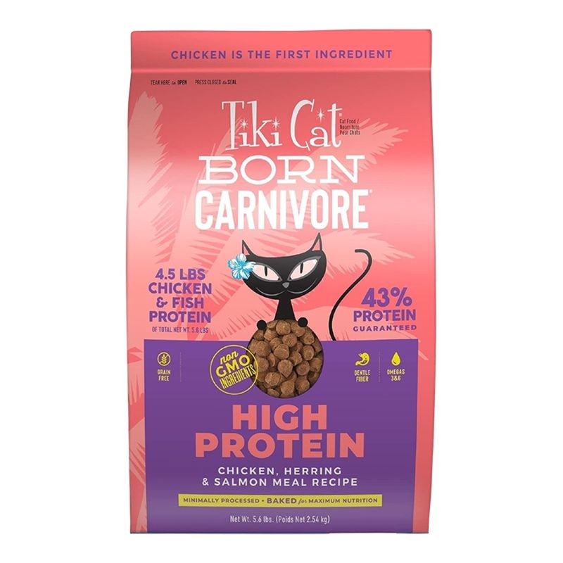 Tiki Cat Carnivore Grain Free Chicken &amp; Herring 5.6lb