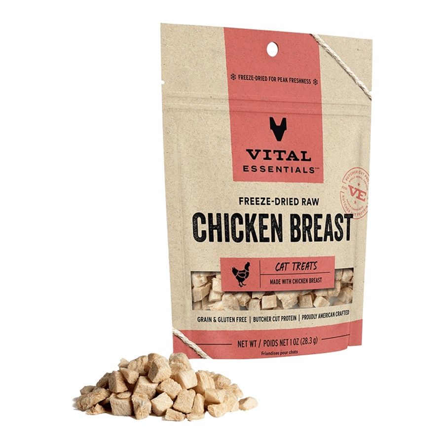 Vital Essentials Cat Chicken Breast 1oz