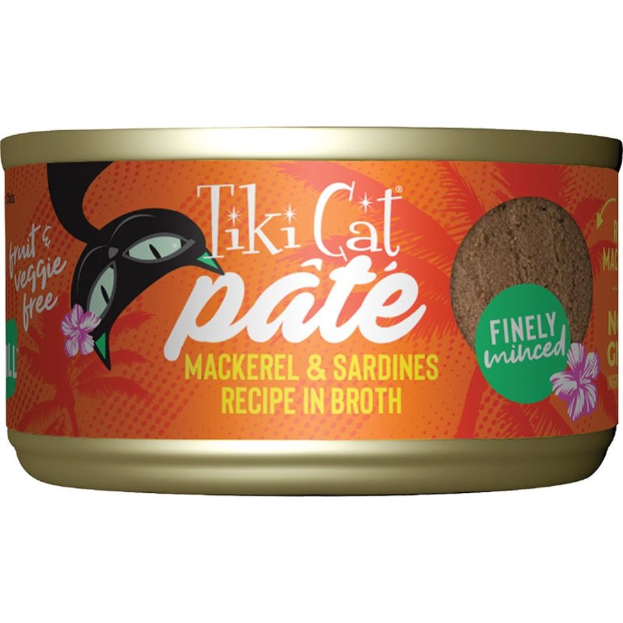 Tiki Cat Can Sardines Mackerel Grill 2.8oz
