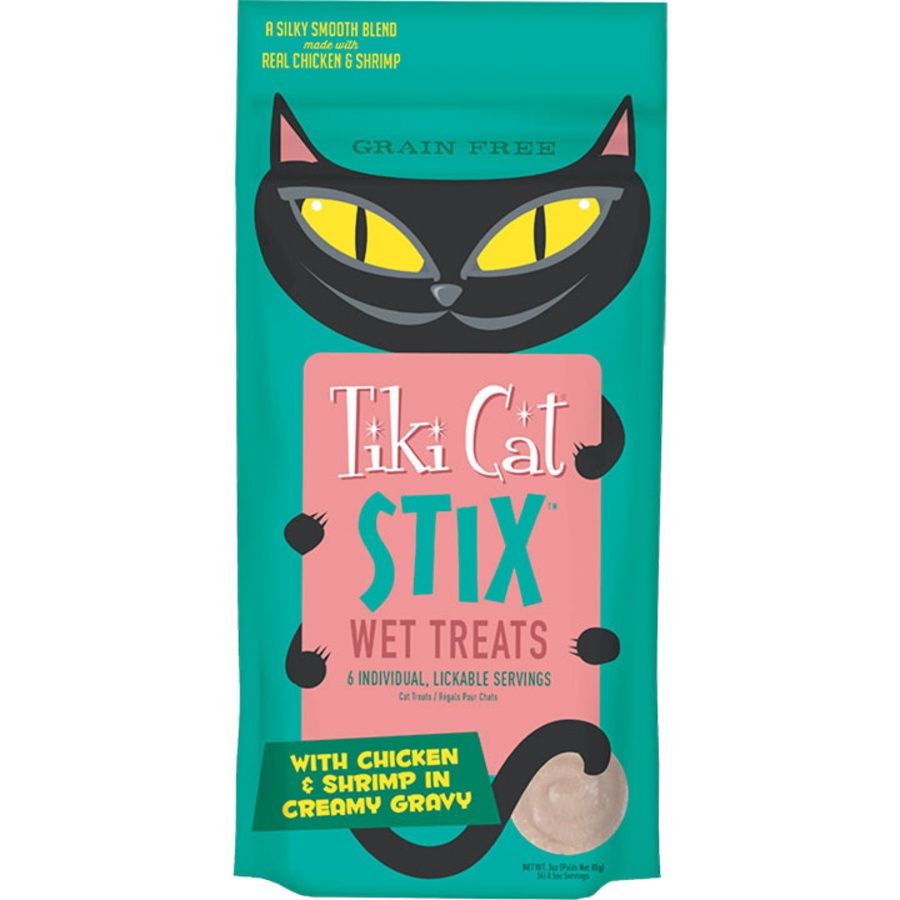 Tiki Cat Stix Chicken &amp; Shrimp 3oz
