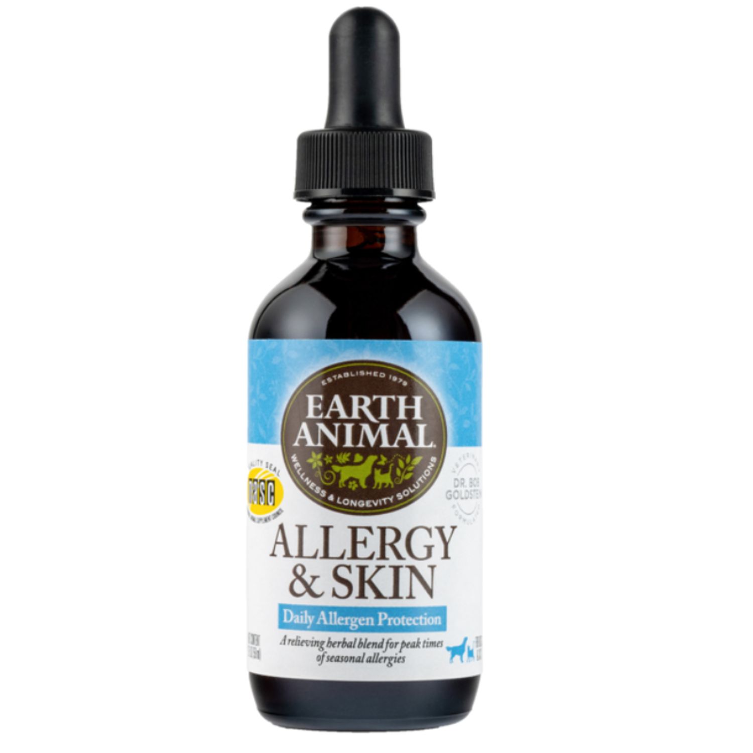 Earth Animal Dog &amp; Cat Allergy &amp; Skin 2oz