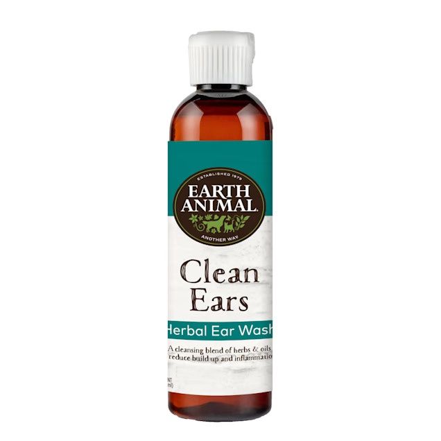 Earth Animal Dog &amp; Cat Clean Ear Wash 4oz
