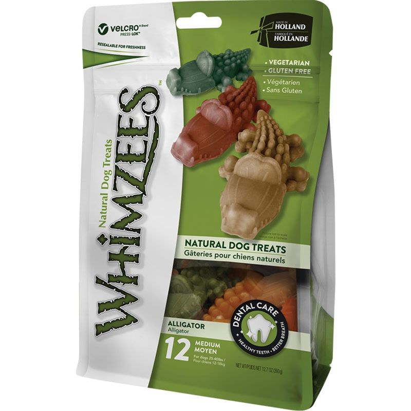 Whimzees Dog Dental Treats Alligator