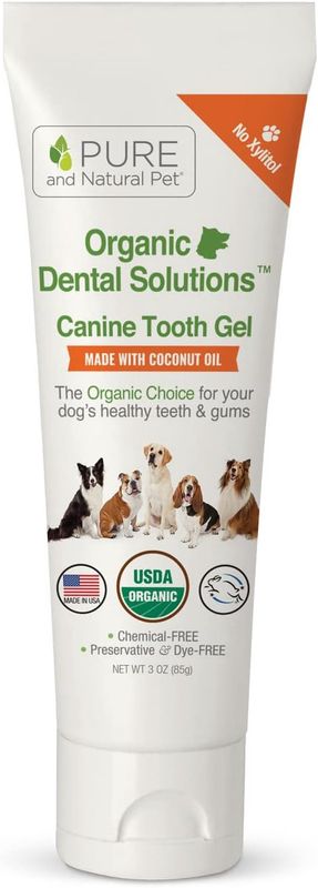 Pure and Natural Pet Dog Tooth Gel 3oz