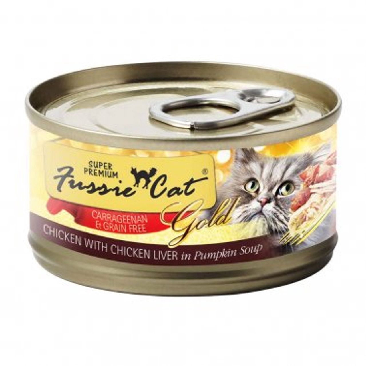 Fussie Cat Can Chicken &amp; Chicken Liver 3oz