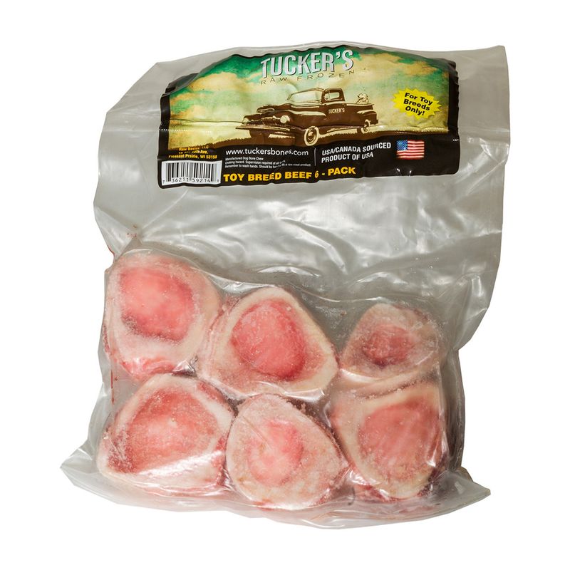 Tuckers Frozen Beef Bone 6 Pack Small