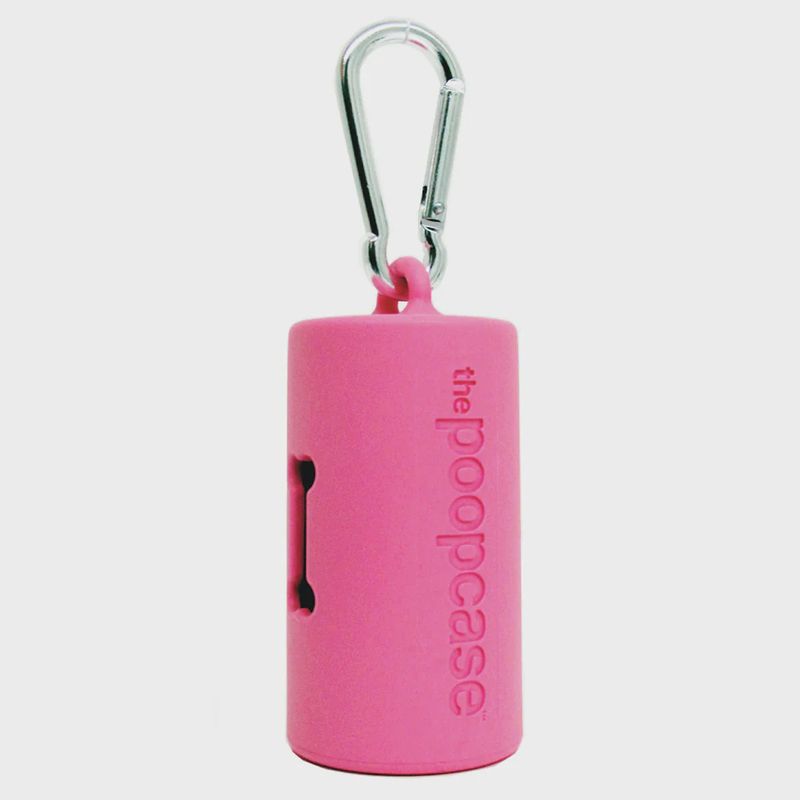 Metro Paws Poop Bag Holder Pink