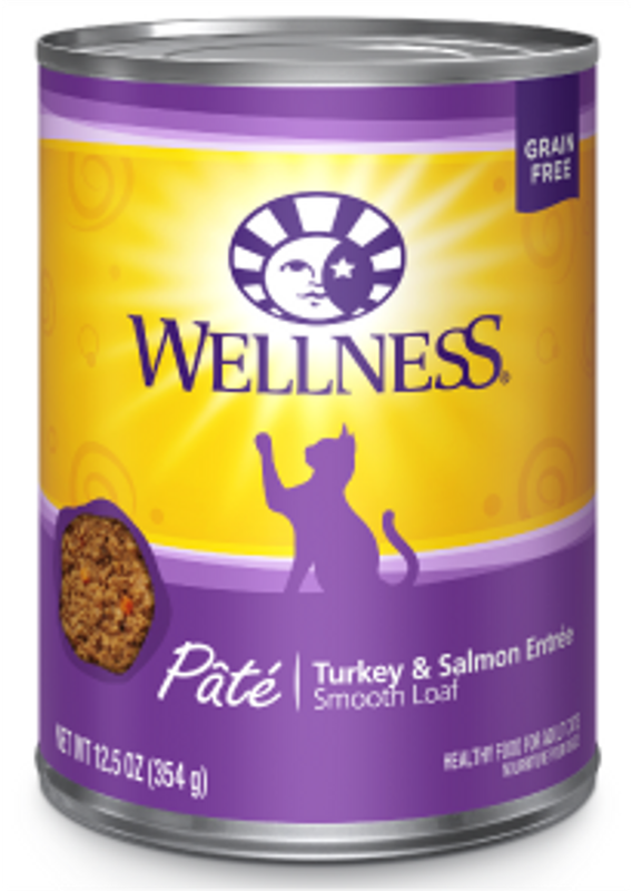 Wellness Cat Can Pate Turkey &amp; Salmon