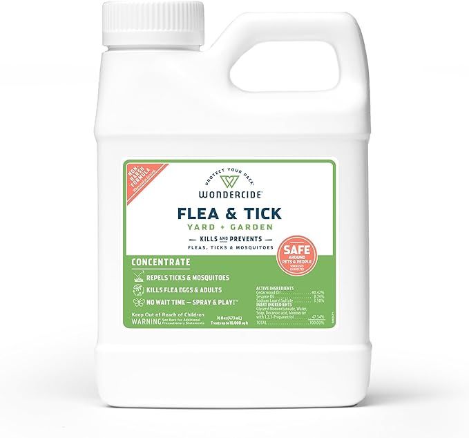 Wondercide Dog &amp; Cat Yard &amp; Garden Flea &amp; Tick Spray 32oz