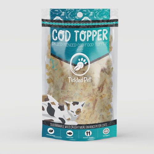 Tickled Pet Cat Cod Topper 3oz