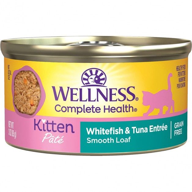 Wellness Cat Can Kitten Whitefish &amp; Tuna 5.5oz