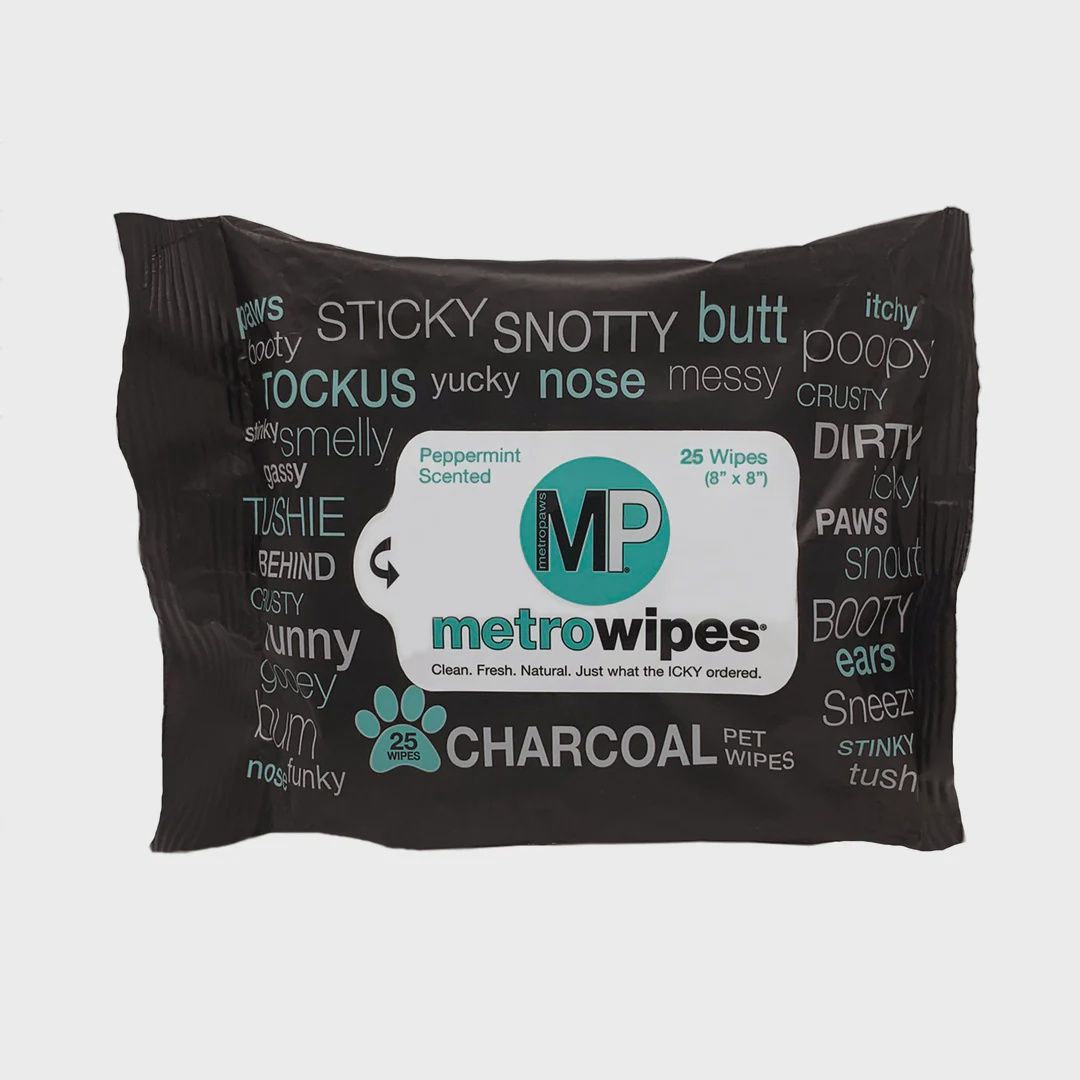 Metro Paws Wipes Charcoal