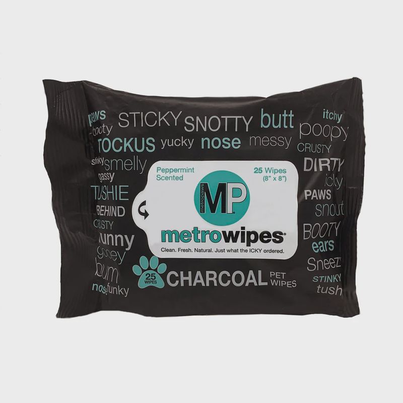 Metro Paws Wipes Charcoal
