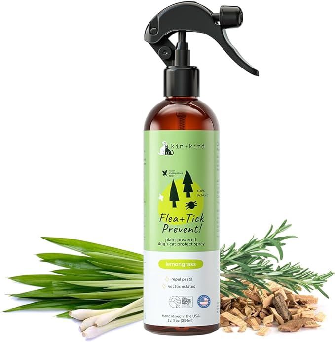 Kin+ Kind Dog Prevent Flea &amp; Tick Spray 12oz