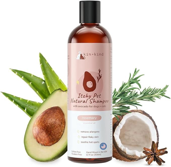 Kin + Kind Dog Itchy Pet Rosemary Shampoo 12oz