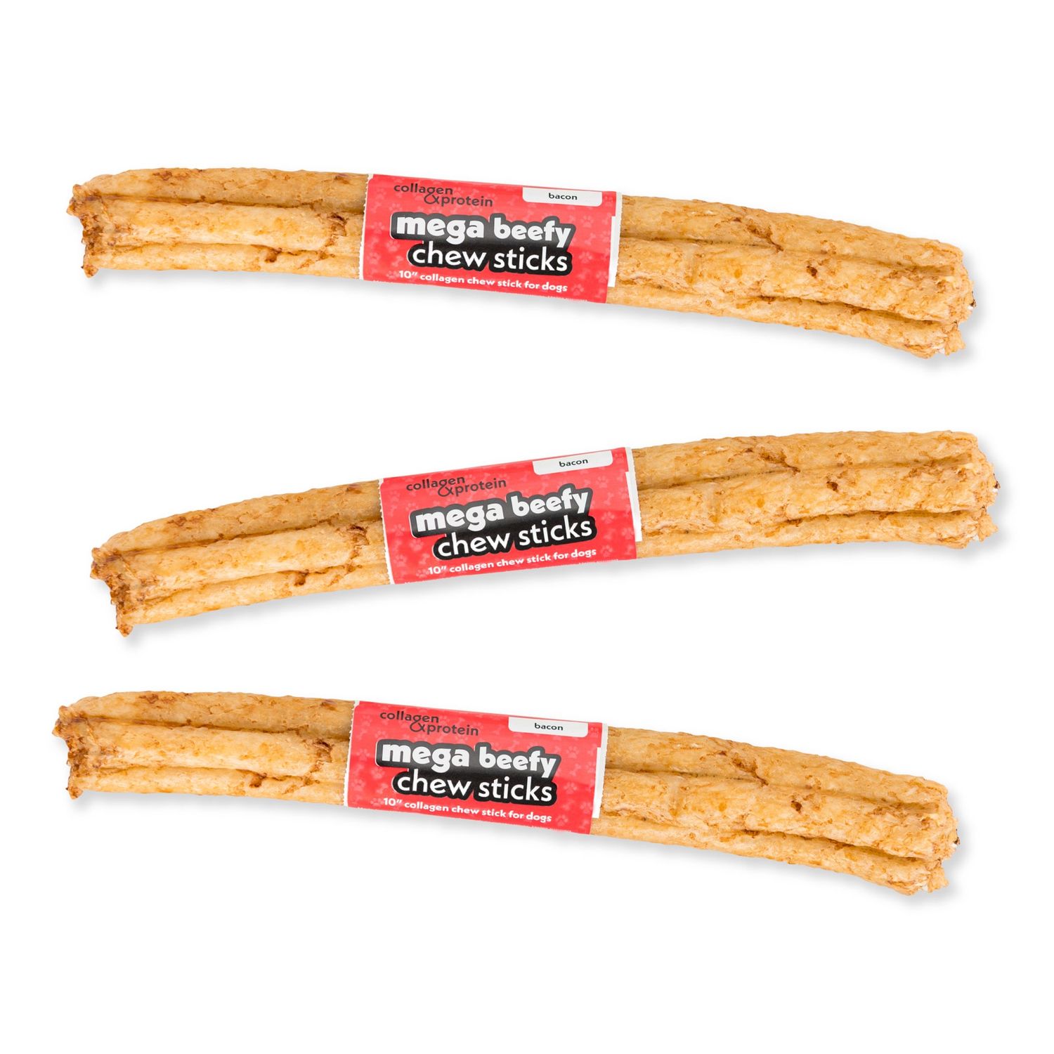 Frankly Pet Bacon Chew Stick for Dogs, Size: 7in