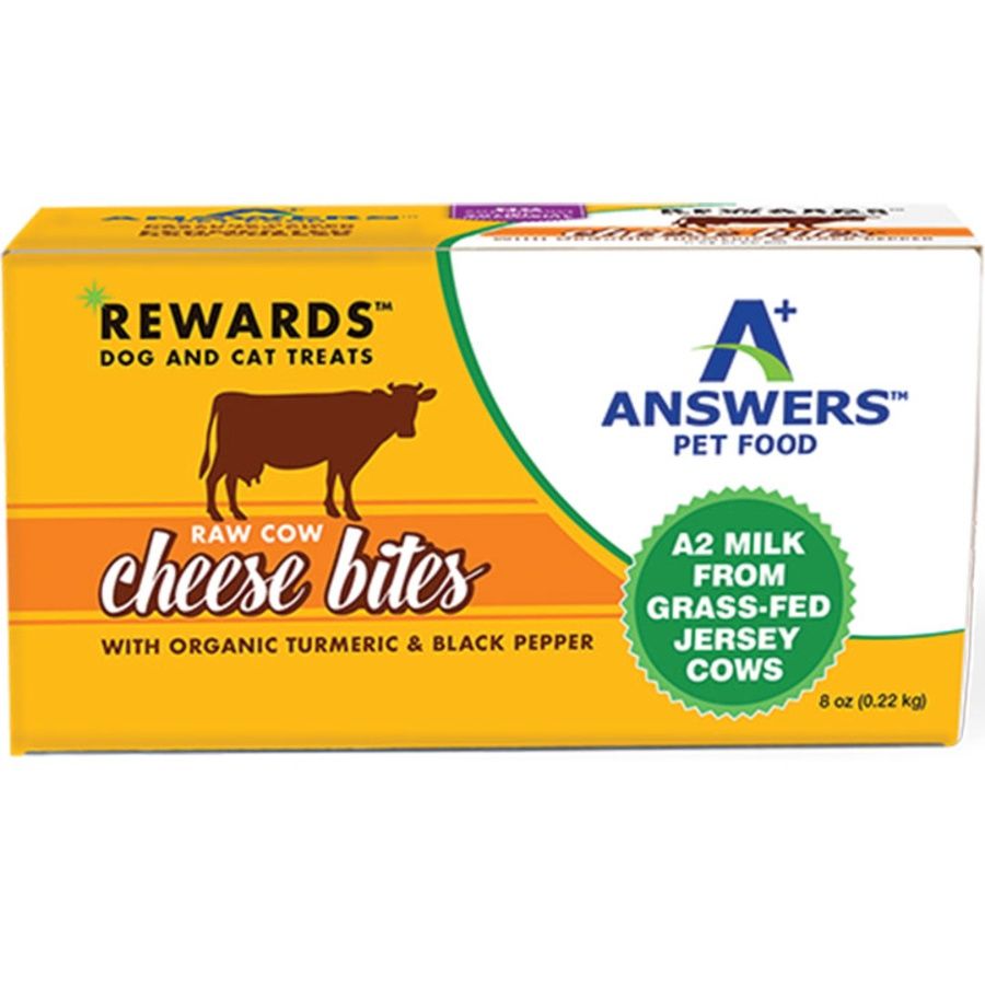 Answers Frozen Raw Cow Cheese Turmeric Black Pepper 8oz