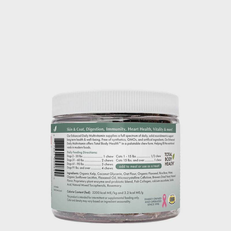 Wholistic Pet Dog Multivitamin Chews Supplement 120 Count