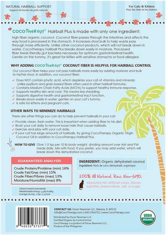 Coco Therapy Cat Hairball Plus 7oz