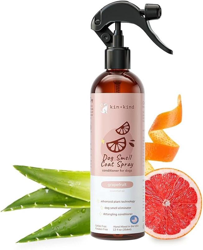 Kin + Kind Dog Coat Smell Spray Grapefruit 12oz