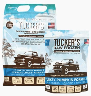 Tuckers Dog Frozen Raw Turkey &amp; Pumpkin Formula 3lb