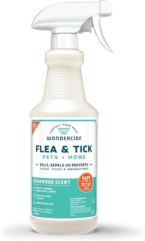 Wondercide Dog &amp; Cat Cedarwood Home &amp; Pet Flea &amp; Tick Spray
