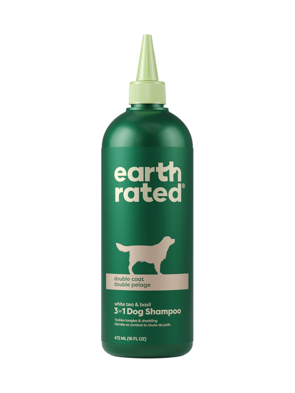 Earth Rated Dog Shampoo Double Coat 16oz
