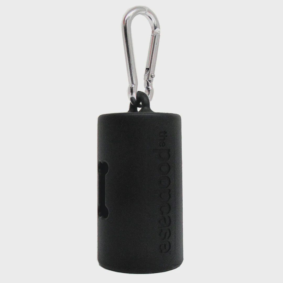Metro Paws Poop Bag Holder Black