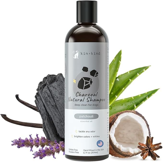 Kin + Kind Dog Deep Clean Charcoal Shampoo 12oz